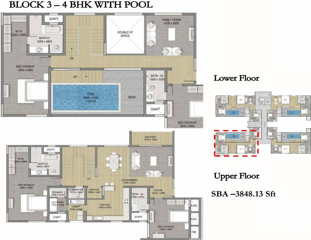 Sobha HRC Pristine (4BHK+5T (3,848.13 sq ft) 3848.13 sq ft)