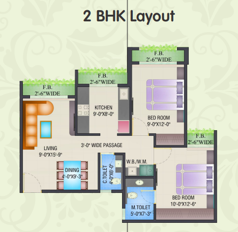  aloki-phase-ii Floor Plan Floor Plan