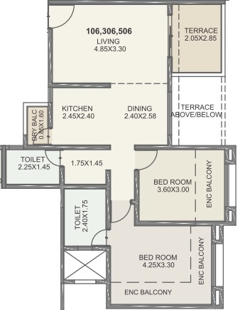  green olive c and d Floor Plan Floor Plan