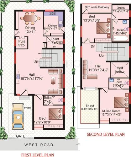 Kalyan Kalyans Sreelakshmi Tranquil (3BHK+4T (2,495 sq ft)   Pooja Room 2495 sq ft)