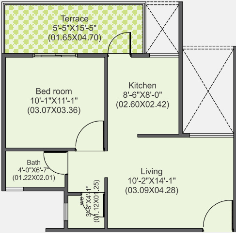  indramegh Floor Plan Floor Plan