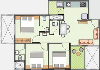  indramegh Floor Plan Floor Plan