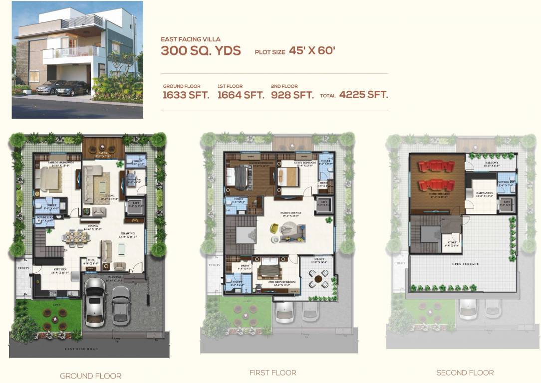 Magna Majestic Meadows (4BHK+6T (4,225 sq ft) + Servant Room 4225 sq ft)