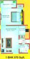 Kkay Kendriya Karamchari Awasiye Yojna (1BHK+1T (570 sq ft) 570 sq ft)