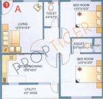 Elite Epitome (2BHK+2T (960 sq ft) 960 sq ft) Elite Epitome (2BHK+2T (960 sq ft) 960 sq ft)