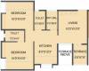 Maple Aapla Ghar Wai Phase I (2BHK+2T (437.77 sq ft) 437.77 sq ft)
