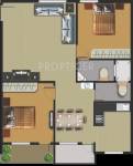 Brundavan Gardenia (2BHK+2T (1,175 sq ft) 1175 sq ft) Brundavan Gardenia (2BHK+2T (1,175 sq ft) 1175 sq ft)