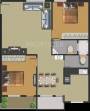 Brundavan Gardenia (2BHK+2T (1,175 sq ft) 1175 sq ft) Brundavan Gardenia (2BHK+2T (1,175 sq ft) 1175 sq ft)