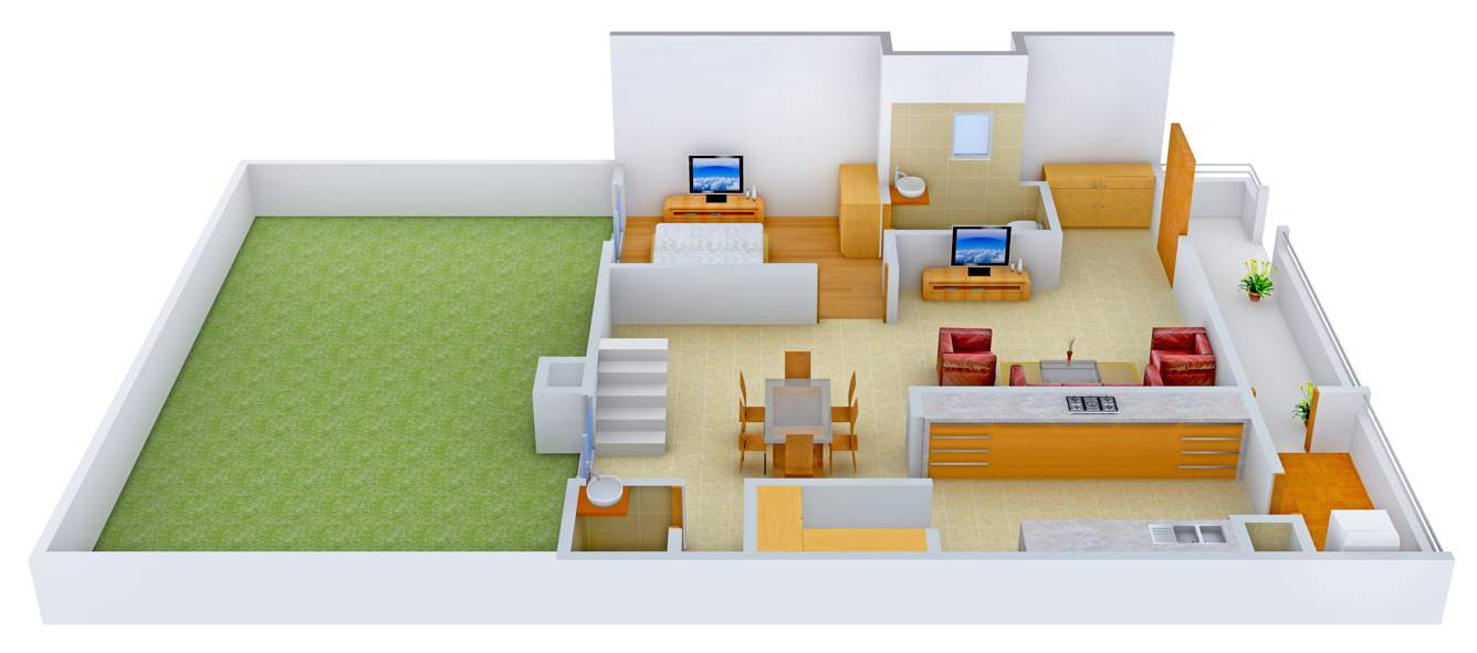  80 Trees (4BHK+4T (2,551 sq ft) 2551 sq ft)