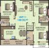 Lakvin Elite (3BHK+3T (1,480 sq ft) + Pooja Room 1480 sq ft)