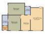 Zee Sargam (2BHK+2T (639.27 sq ft) 639.27 sq ft)