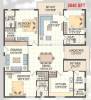 Shanta Fortune Icon (3BHK+4T (2,640 sq ft)   Servant Room 2640 sq ft)