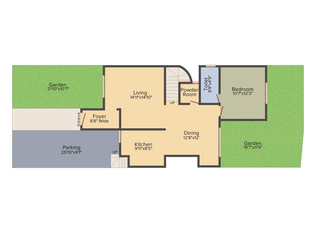 Citrus Springvillae (4BHK+4T (2,545 sq ft) 2545 sq ft)