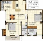 Kamalam Divine (2BHK+2T (930 sq ft) + Pooja Room 930 sq ft) Kamalam Divine (2BHK+2T (930 sq ft) + Pooja Room 930 sq ft)