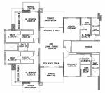 Kumar Privie Sanctum A1 And B1 (3BHK+3T (1,610.93 sq ft) + Study Room 1610.93 sq ft) Kumar Privie Sanctum A1 And B1 (3BHK+3T (1,610.93 sq ft) + Study Room 1610.93 sq ft)