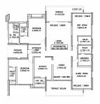 Kumar Privie Sanctum A1 And B1 (4BHK+4T (1,974.64 sq ft) + Study Room 1974.64 sq ft) Kumar Privie Sanctum A1 And B1 (4BHK+4T (1,974.64 sq ft) + Study Room 1974.64 sq ft)