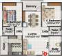 Balaji Ashirvaad Elite (2BHK+2T (1,140 sq ft) 1140 sq ft)  Balaji Ashirvaad Elite (2BHK+2T (1,140 sq ft) 1140 sq ft)