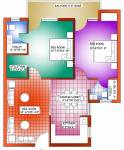 Trehan Hill View Garden Phase1 and Phase2 (2BHK+2T (965 sq ft) 965 sq ft)