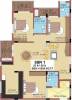 Collindalez (3BHK+3T (1,658 sq ft) 1658 sq ft)