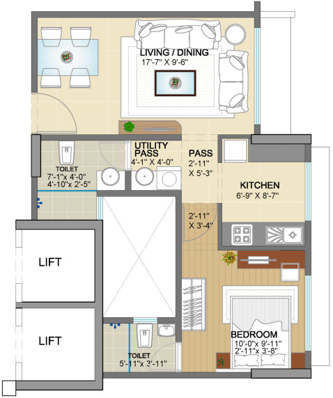 floorPlan of Matoshree Vijayraj Residency