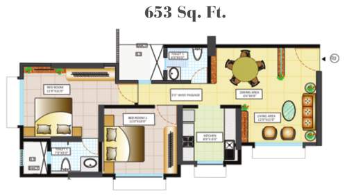  gagangiri-elanza Floor Plan Floor Plan