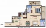 Signature The Roselia (2BHK+2T (569.20 sq ft) 569.2 sq ft)