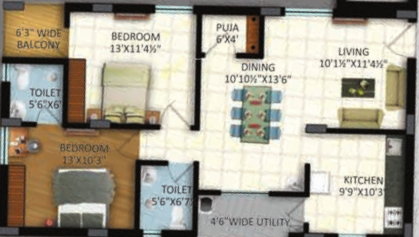  sri nilayam Floor Plan Floor Plan