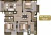 Sidharth Pearl (3BHK+3T (1,540 sq ft) 1540 sq ft)