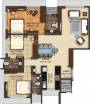 Pashmina Serene (3BHK+3T (1,061 sq ft) 1061 sq ft)