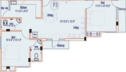 Strinivas Sruthi Vaikunth (2BHK+2T (1,046 sq ft) 1046 sq ft) Strinivas Sruthi Vaikunth (2BHK+2T (1,046 sq ft) 1046 sq ft)