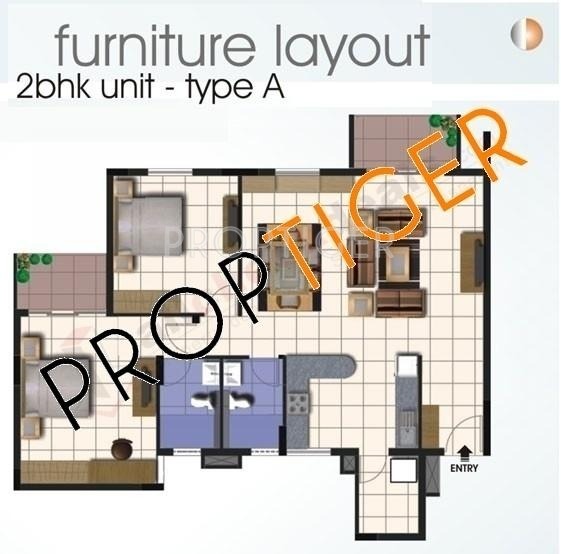 Bren Equinox (2BHK+2T (1,350 sq ft) 1350 sq ft)