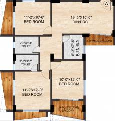 Realtech Hijibiji (3BHK+2T (1,199 sq ft) 1199 sq ft) Realtech Hijibiji (3BHK+2T (1,199 sq ft) 1199 sq ft)