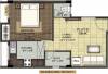 Ramaniyam Chaitanya (1BHK+1T (550 sq ft) 550 sq ft)