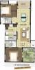 Ramaniyam Chaitanya (2BHK+2T (1,040 sq ft) 1040 sq ft)