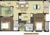 Ramaniyam Chaitanya (2BHK+2T (1,136 sq ft) 1136 sq ft)