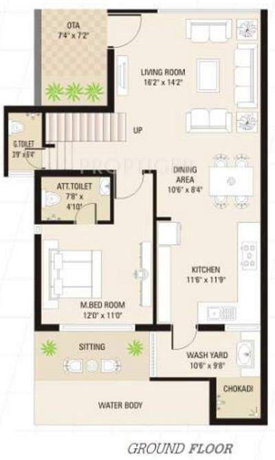 Hrishikesh Hrishikesh Villa (4BHK+4T (3,195 sq ft) 3195 sq ft)