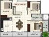 SV Pleasanta (3BHK+2T (1,460 sq ft) 1460 sq ft)