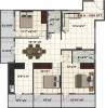 SV Pleasanta (3BHK+2T (1,525 sq ft) 1525 sq ft)