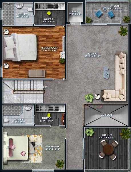 Giridhari Prospera County (5BHK+6T (5,385 sq ft) + Servant Room 5385 sq ft)