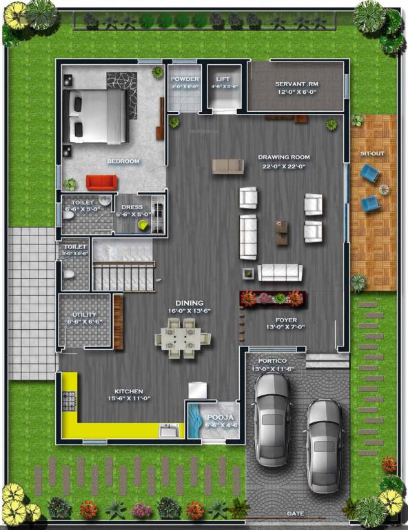 Giridhari Prospera County (5BHK+6T (5,100 sq ft) + Servant Room 5100 sq ft)