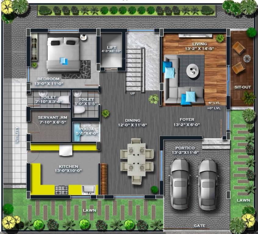 Giridhari Prospera County (4BHK+4T (4,020 sq ft) + Study Room 4020 sq ft)