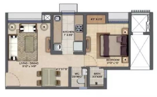  upper-thane-sereno-d-and-e Floor Plan Floor Plan