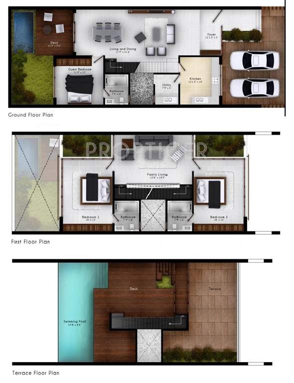 Influence Tranquil (3BHK+3T (2,180 sq ft) 2180 sq ft)