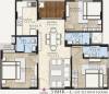 Purple Symphonia (3BHK+3T (851.96 sq ft) 851.96 sq ft)