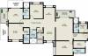 Suyojit Viridian Vallis Phase 1 D3 Otio (4BHK+4T (1,694.13 sq ft) + Servant Room 1694.13 sq ft)