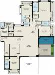 Suyojit Viridian Vallis Phase 1 D4 Otio (4BHK+5T (3,565.76 sq ft) + Servant Room 3565.76 sq ft)