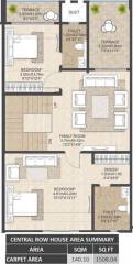Mahindra Bloomdale Row House 8 37 To 42 (3BHK+3T (1,508.02 sq ft) 1508.02 sq ft)