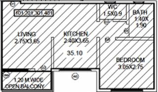 Siddhivinayak Vision Woods 1 Phase 1 (1BHK+1T (377.81 sq ft) 377.81 sq ft) Siddhivinayak Vision Woods 1 Phase 1 (1BHK+1T (377.81 sq ft) 377.81 sq ft)