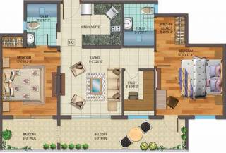  flower-valley Floor Plan Floor Plan
