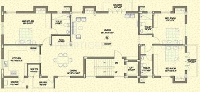 Pushkar Varsha (3BHK+3T (2,250 sq ft) 2250 sq ft)